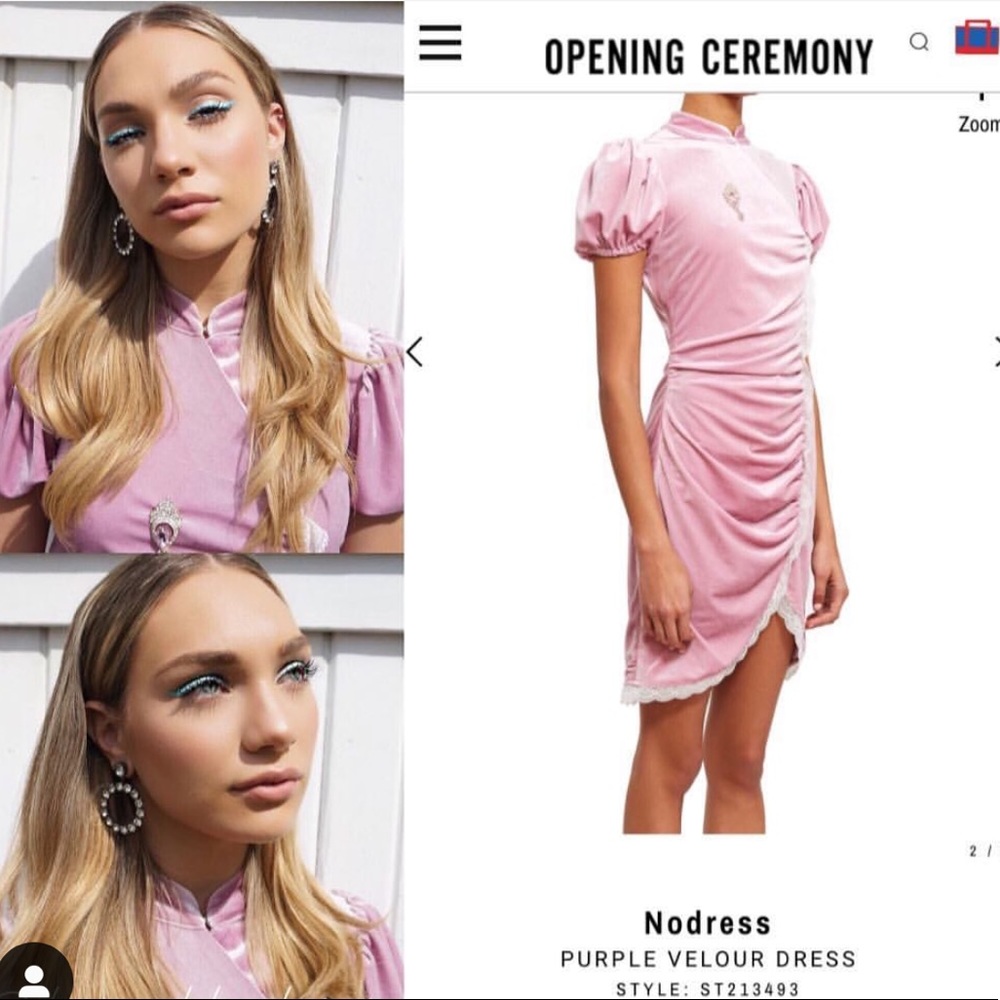 NoDress Lavender Velour pre-owned